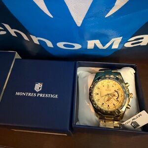 Invicta Gold and Black Men's Watch